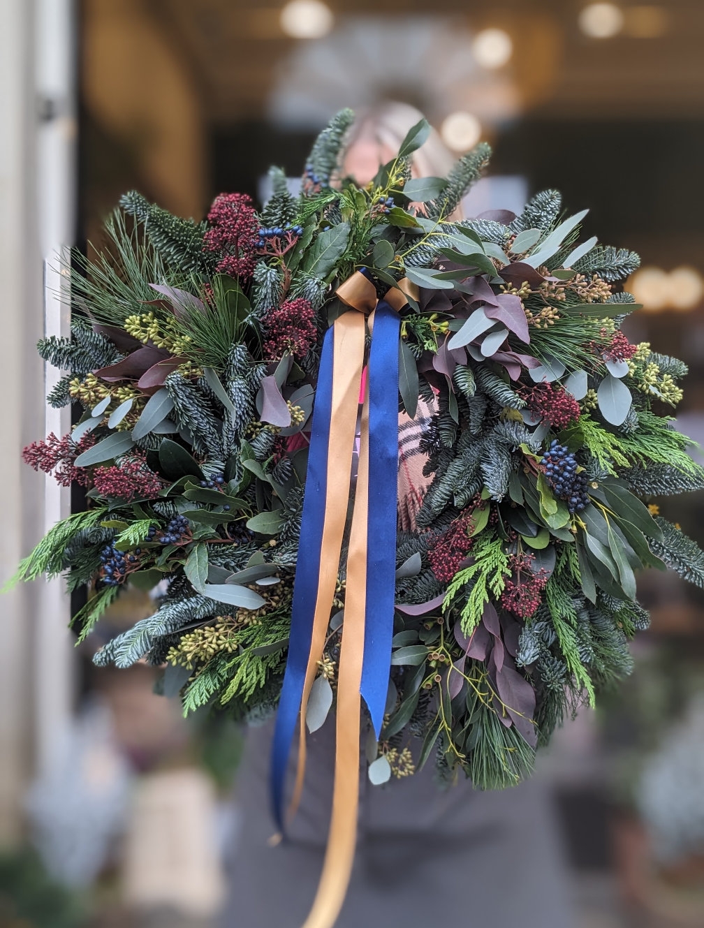 Luxury Festive Wreath Making at The Flower House