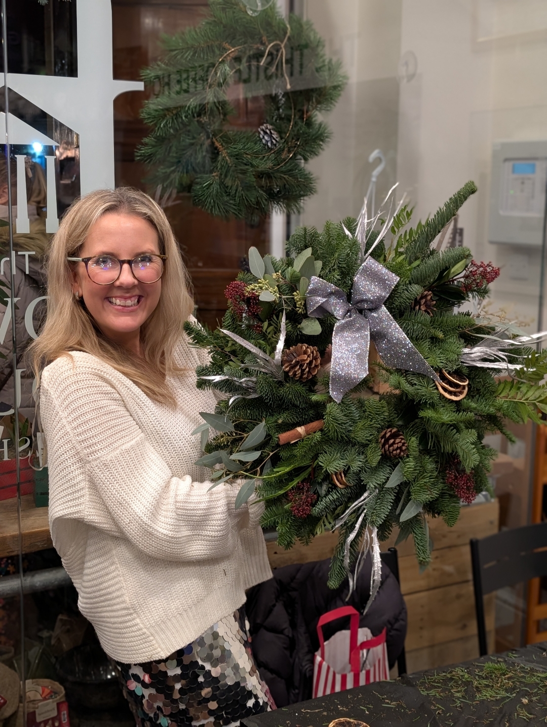 Festive Wreath Making at The Flower House