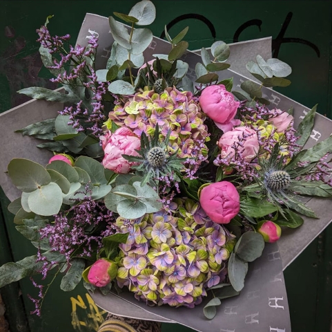 Hydrangeas and Peonies