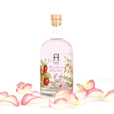 Flower House Strawberry & Rose Gin
