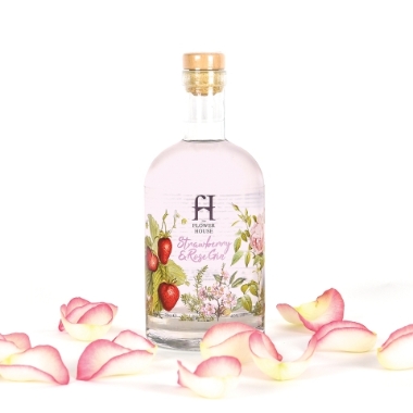 Flower House Strawberry & Rose Gin